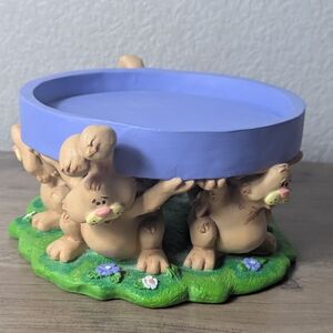 Bunny Candle /Bowl Holder